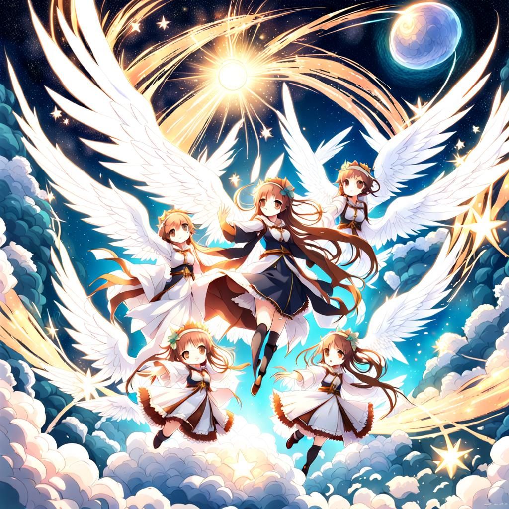 Anime Style: Anna and Thea Sisters Ascend