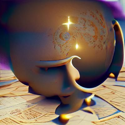 Astrology in Trending 3D Art Style