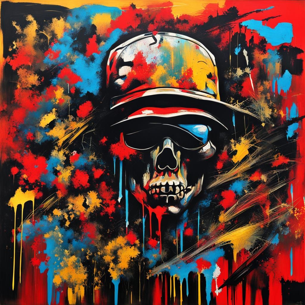 Gangster Fight: War, Pain, and Shame in Abstract Art