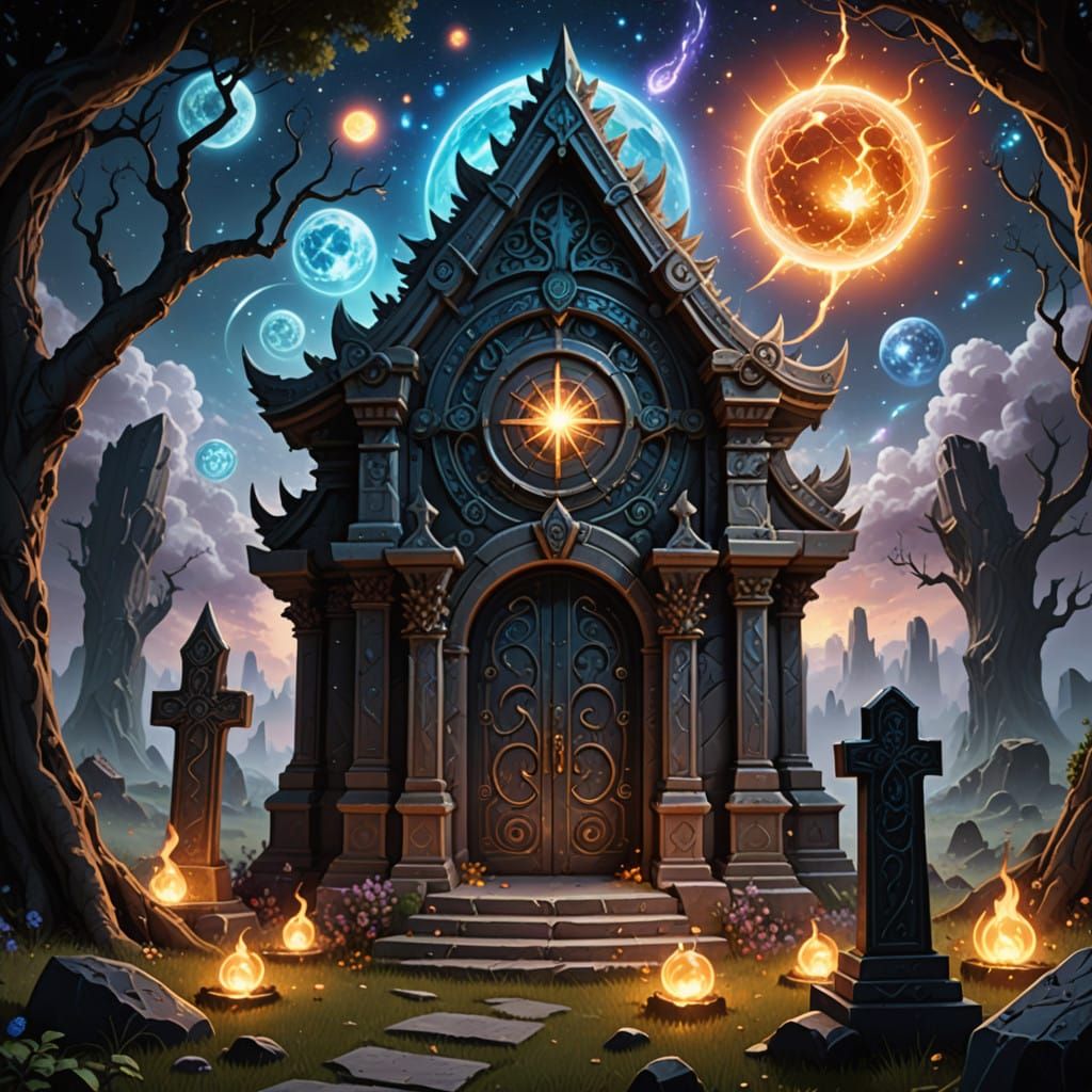 Mystic Temple in Astral Realm