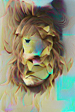 Majestic Lion Portrait: King of the Jungle