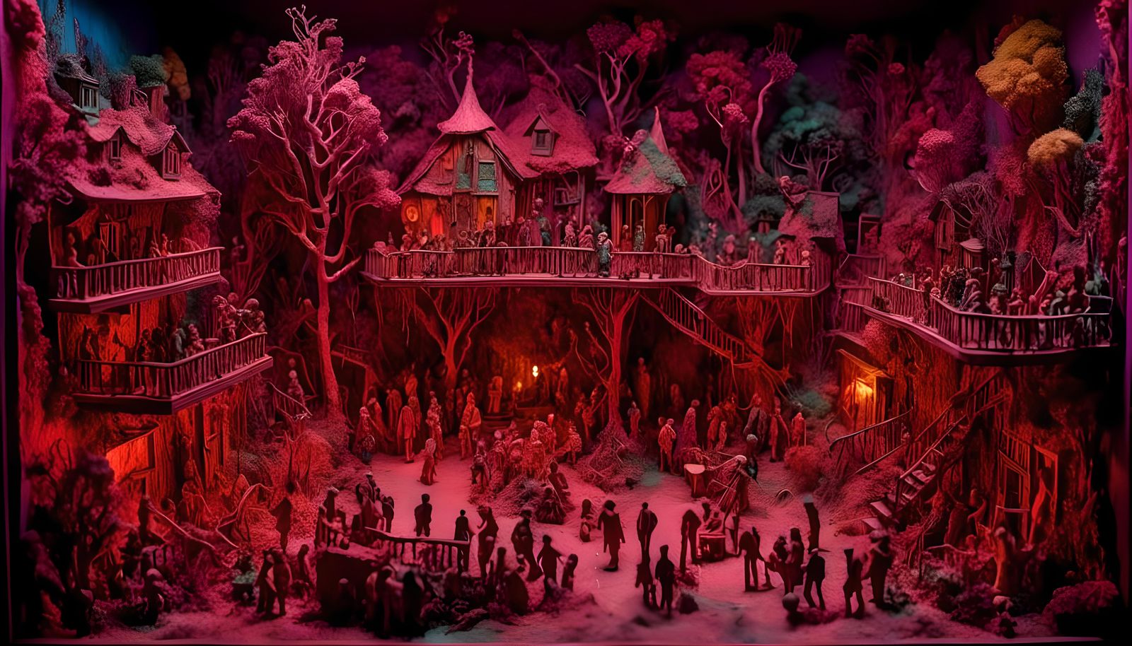 A Diorama Of A Post Apocalyptic World (Continued)