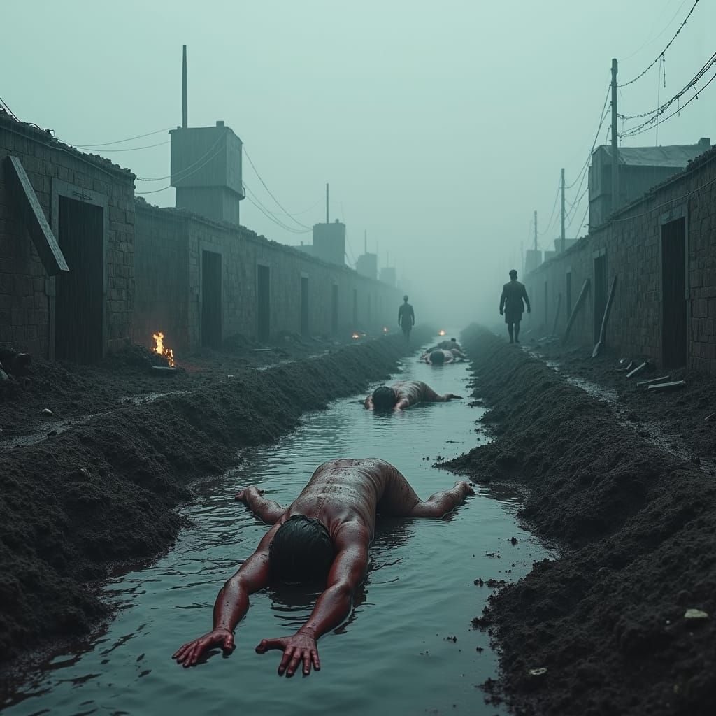 WWI No Man's Land: Gothic Horror Landscape