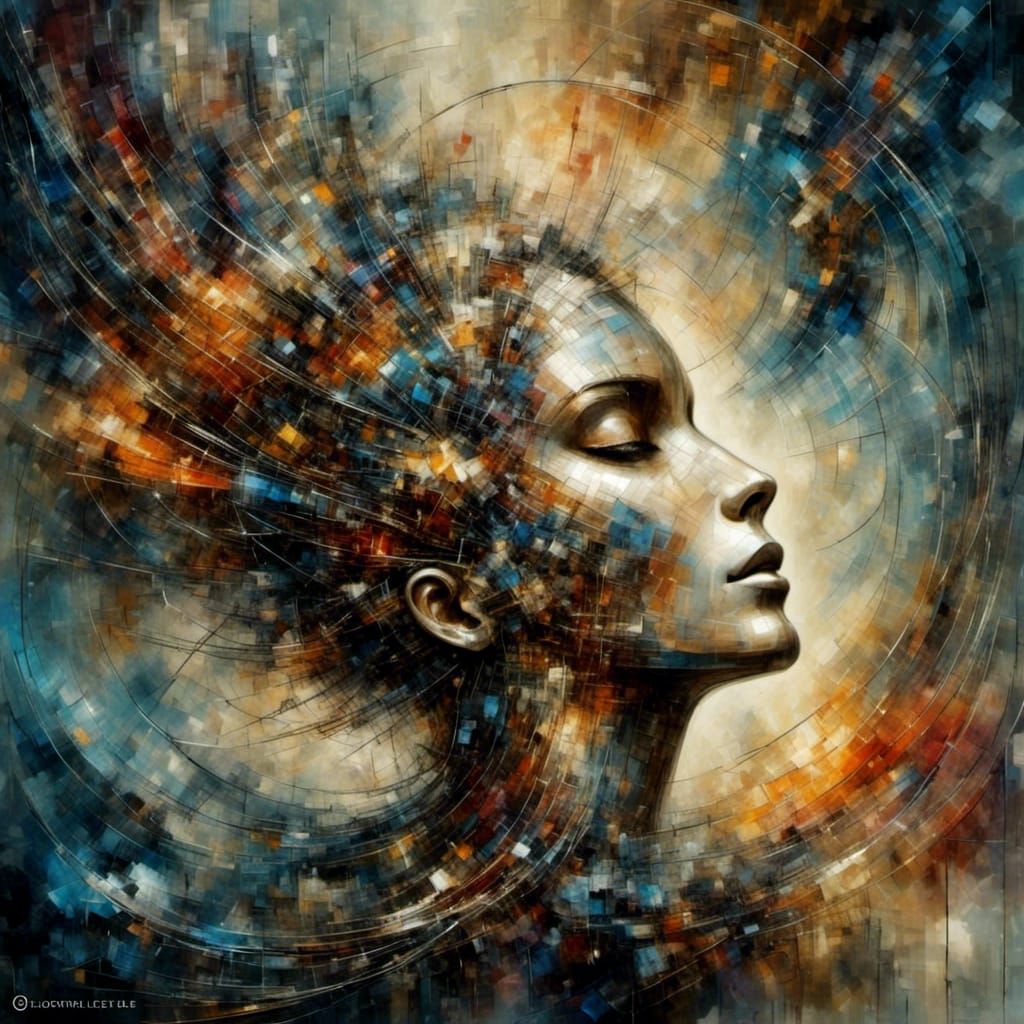 Abstract Somnambulism in Razzle Dazzle Style