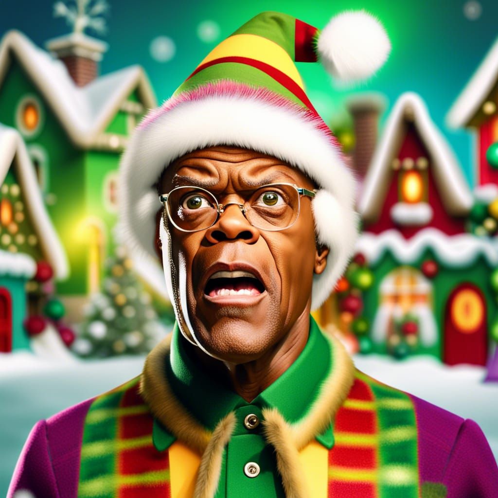 Samuel L. Jackson as Angry Buddy the Elf
