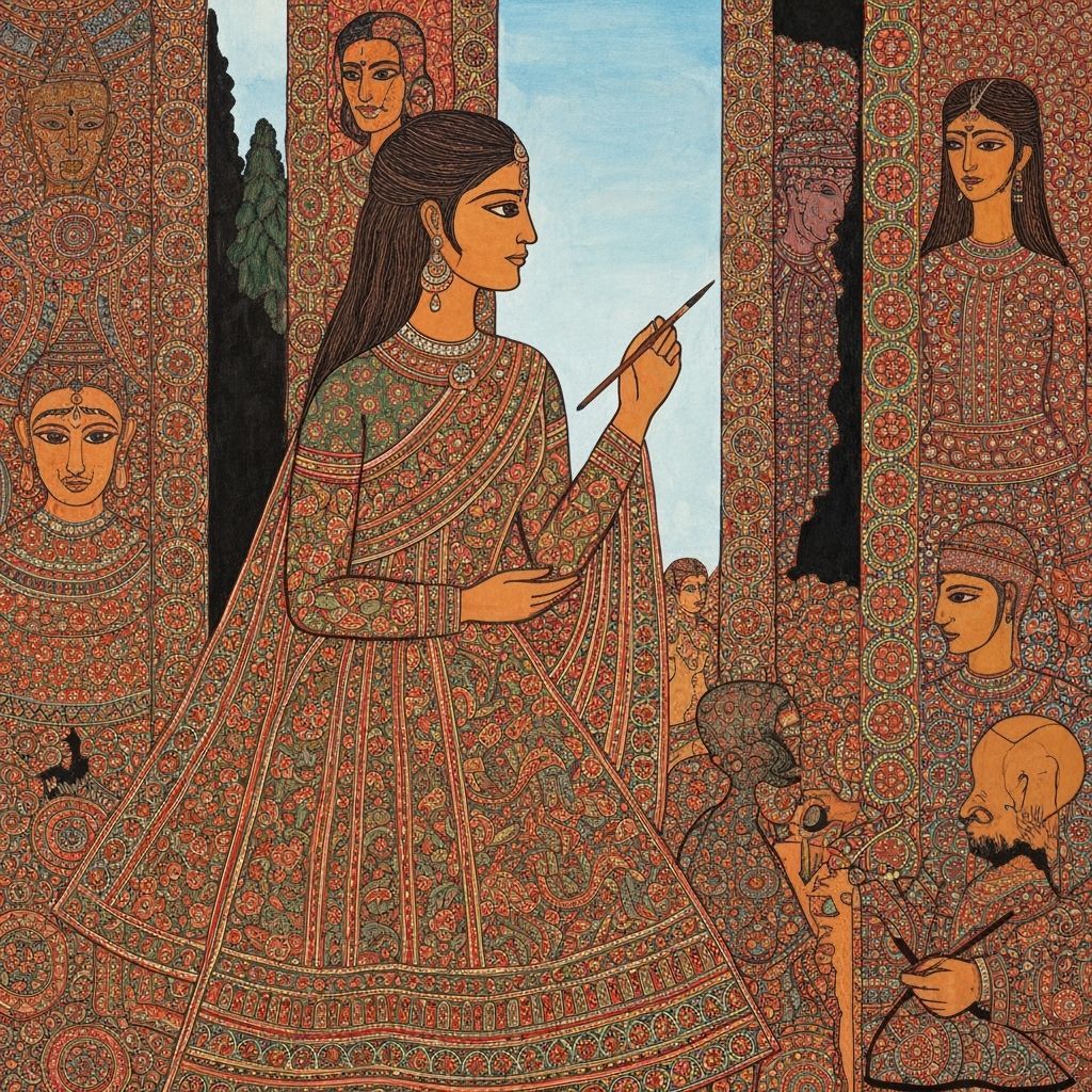 Madhubani Art: Silence Transforms into Vibrant Chaos