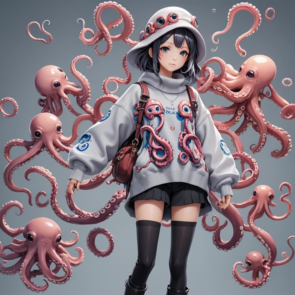 octopus girl