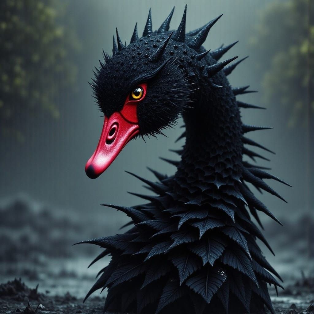 Black Swan AI Generated Image