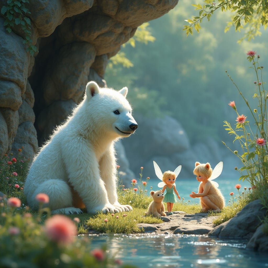 As Percy shrank to his normal size, the tiny moonsparkle fai...