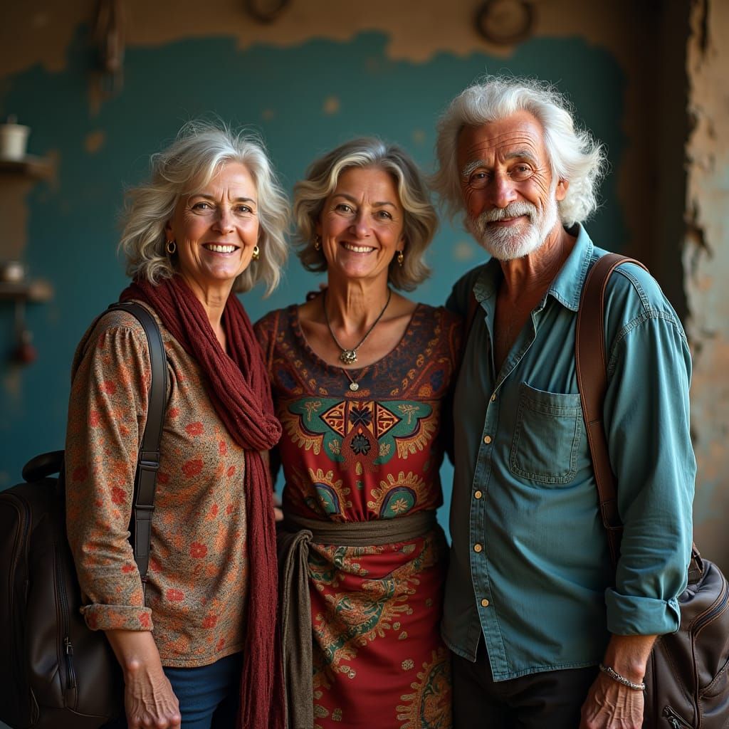 Teachers' Global Journey in Hyperrealistic Cinematic Style