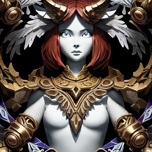 Vibrant Geometric Abstraction in Op Art Style