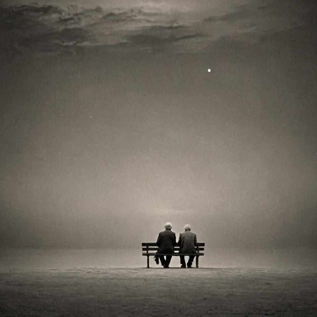 Man Confronts Memory at End of Time