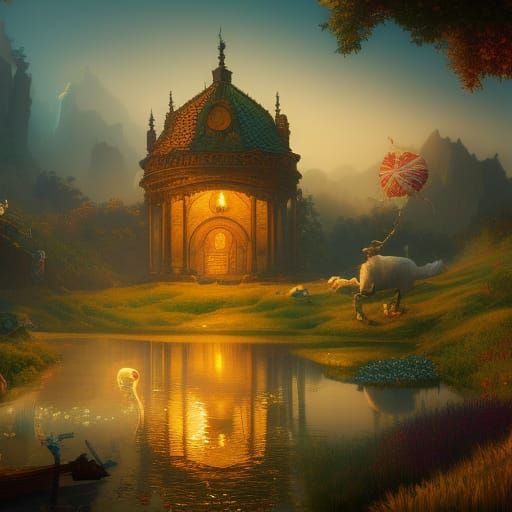 Sing a Song of Sixpence: Fantasy Concept Art