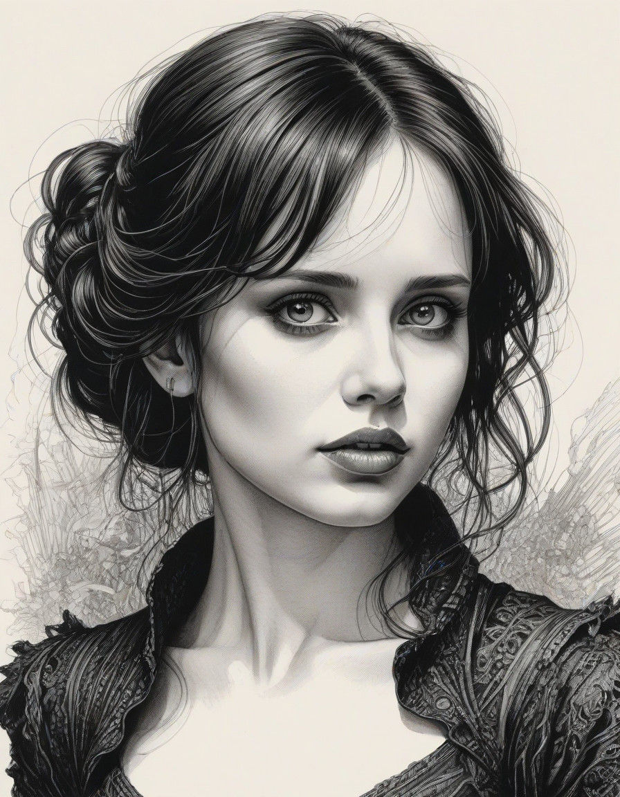 Enchantress Felicity in Dark Fantasy Portrait