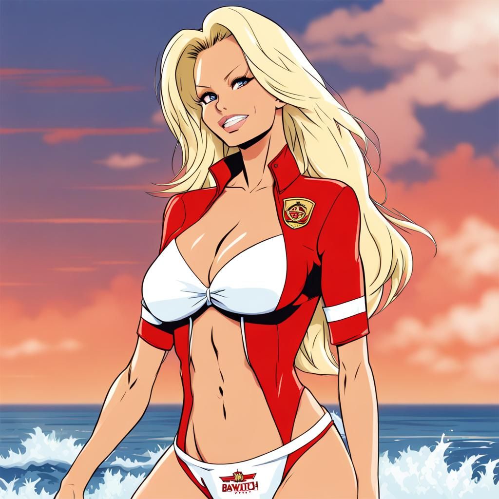 CJ Parker. Baywatch (Anime v2)