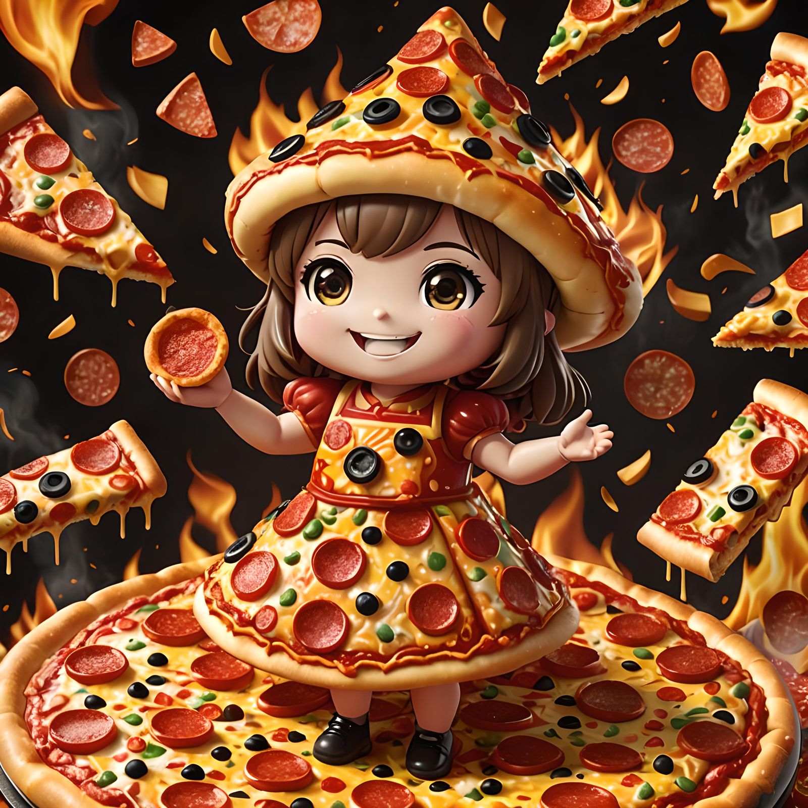 A Chibi Pizza