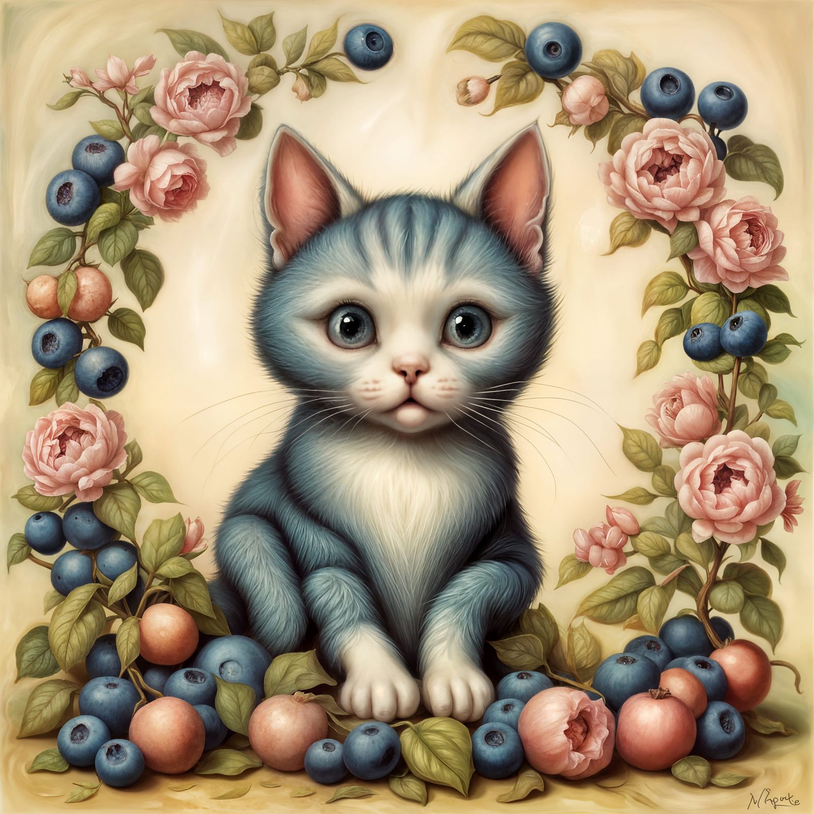 Blueberry cat 2