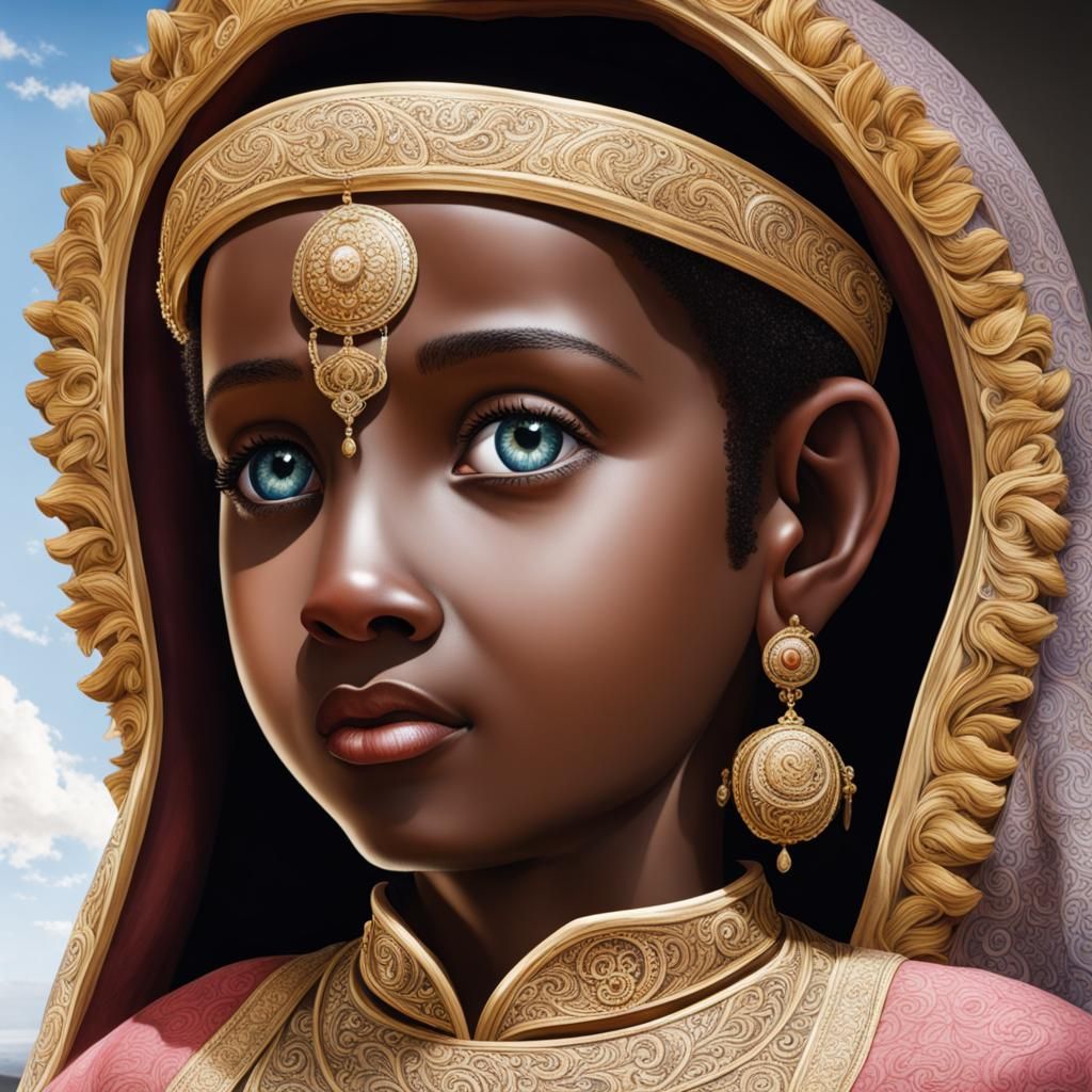 Radiant Eyes of the Love God