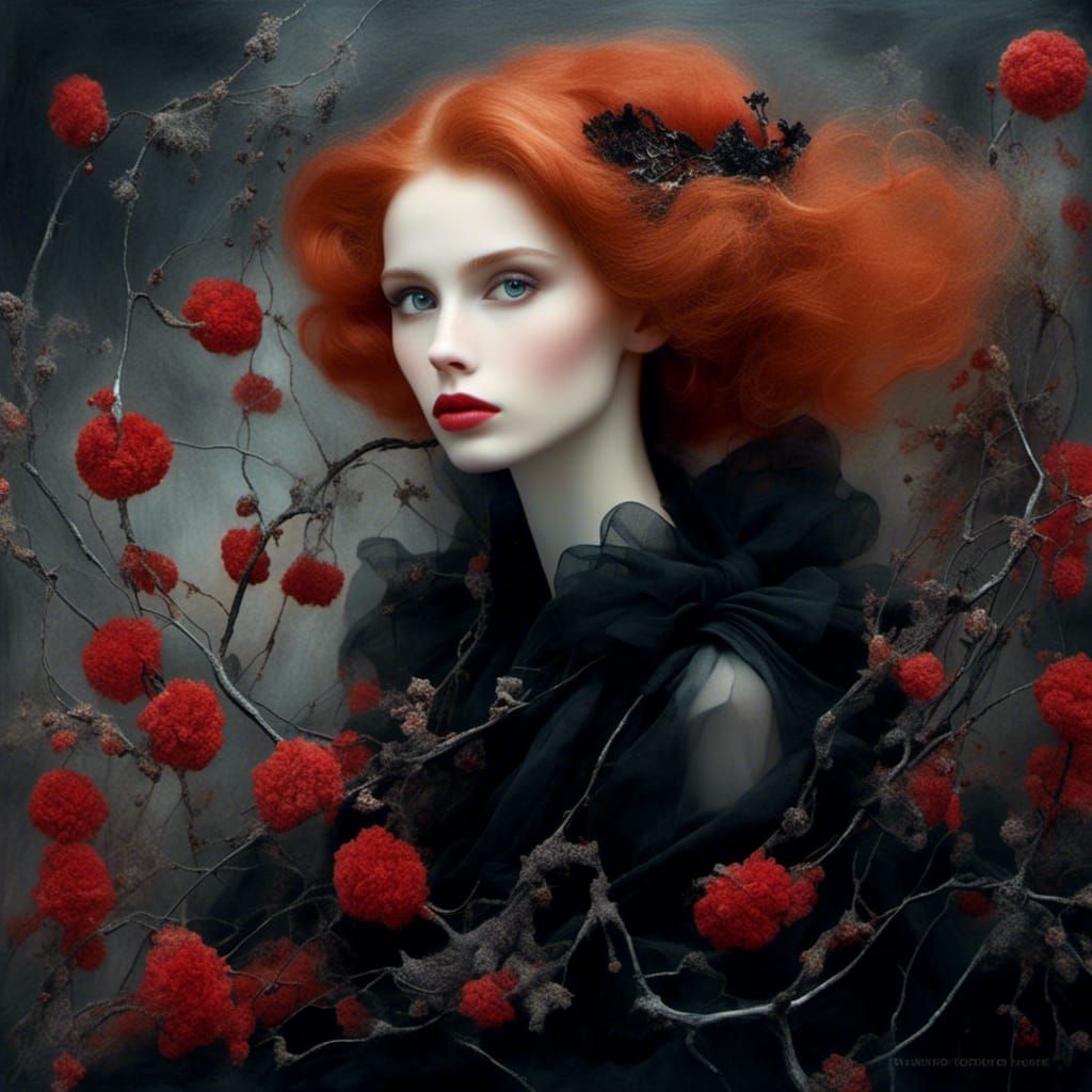 Gothic Portrait of a Polish Noble Woman