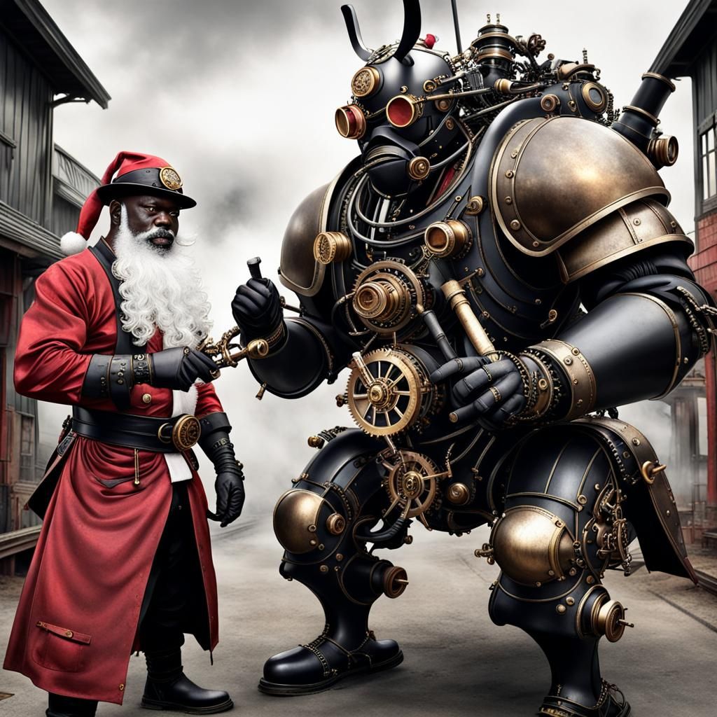 Samurai vs Santa: Steampunk Showdown