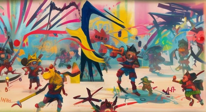 Abstract Image of Chaos