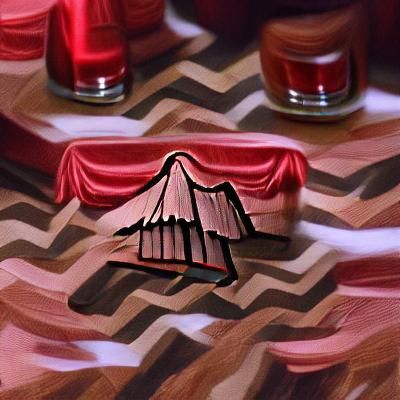 Eerie Forest Landscape Inspired by Twin Peaks