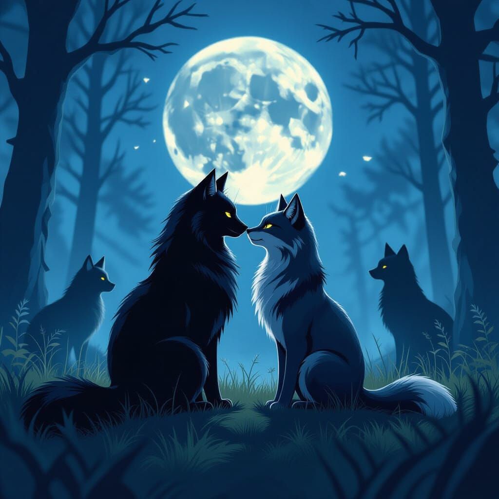 Warrior Cats: A Romeo and Juliet Poster