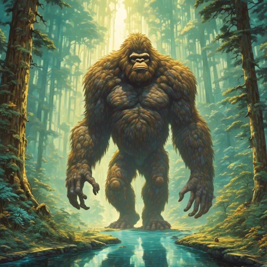 Bigfoot's Cartoon Portal Adventure in High Detail