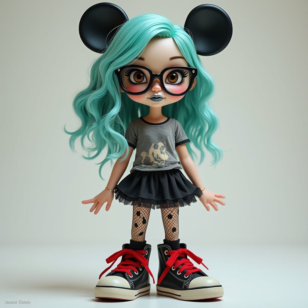 Goth Bratz Doll Inspired by Disney
