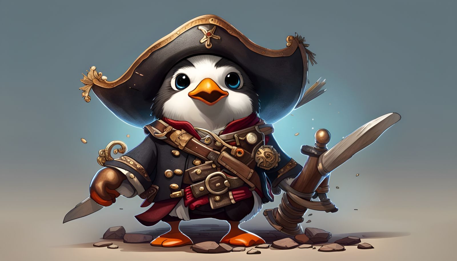 Penny Penguin, Armed for the Fight