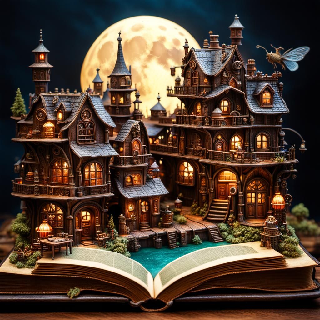 Steampunk fairy book
