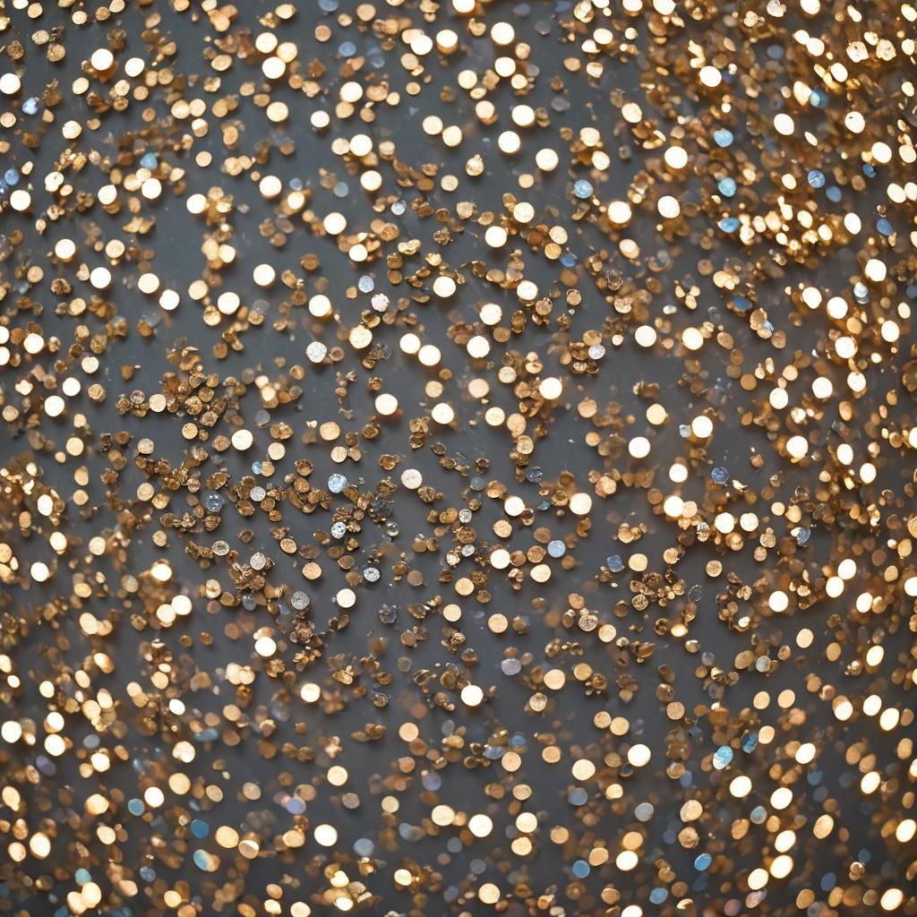 Sparkling Glitter Cascade in Professional Photography