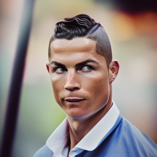 Cristiano Ronaldo Portrait: Professional Photography