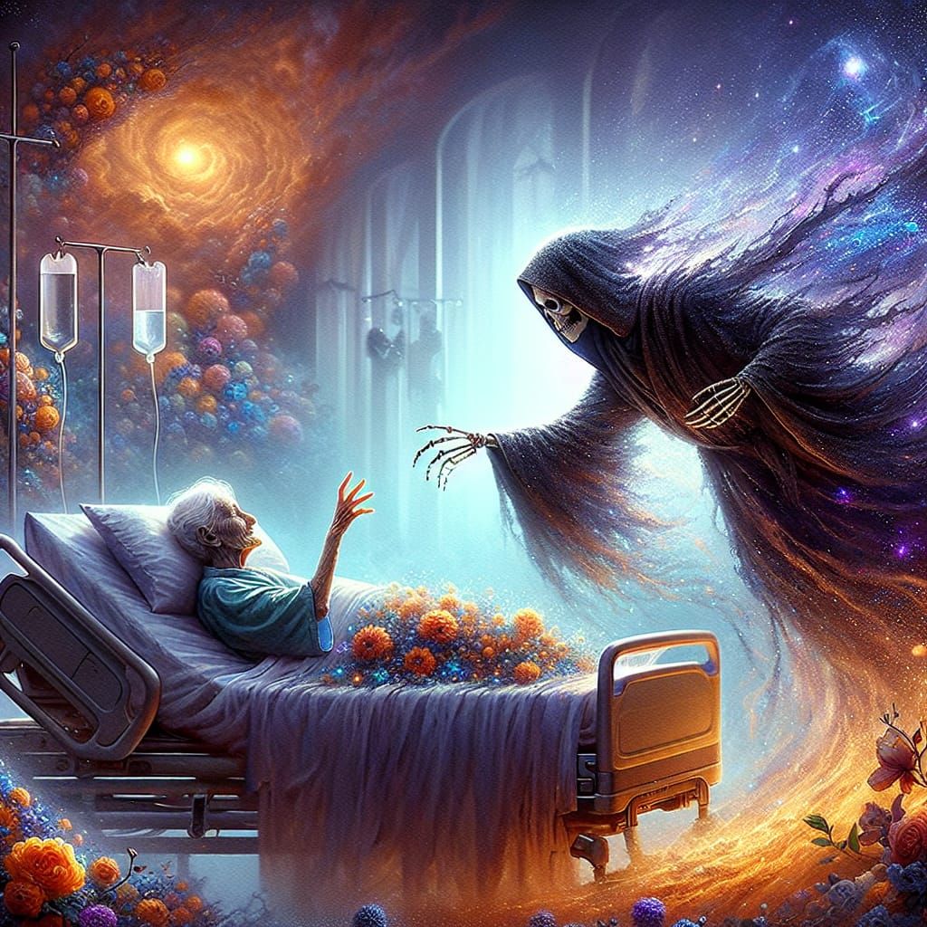 Soul's Journey to the Afterlife: Fantasy Concept Art