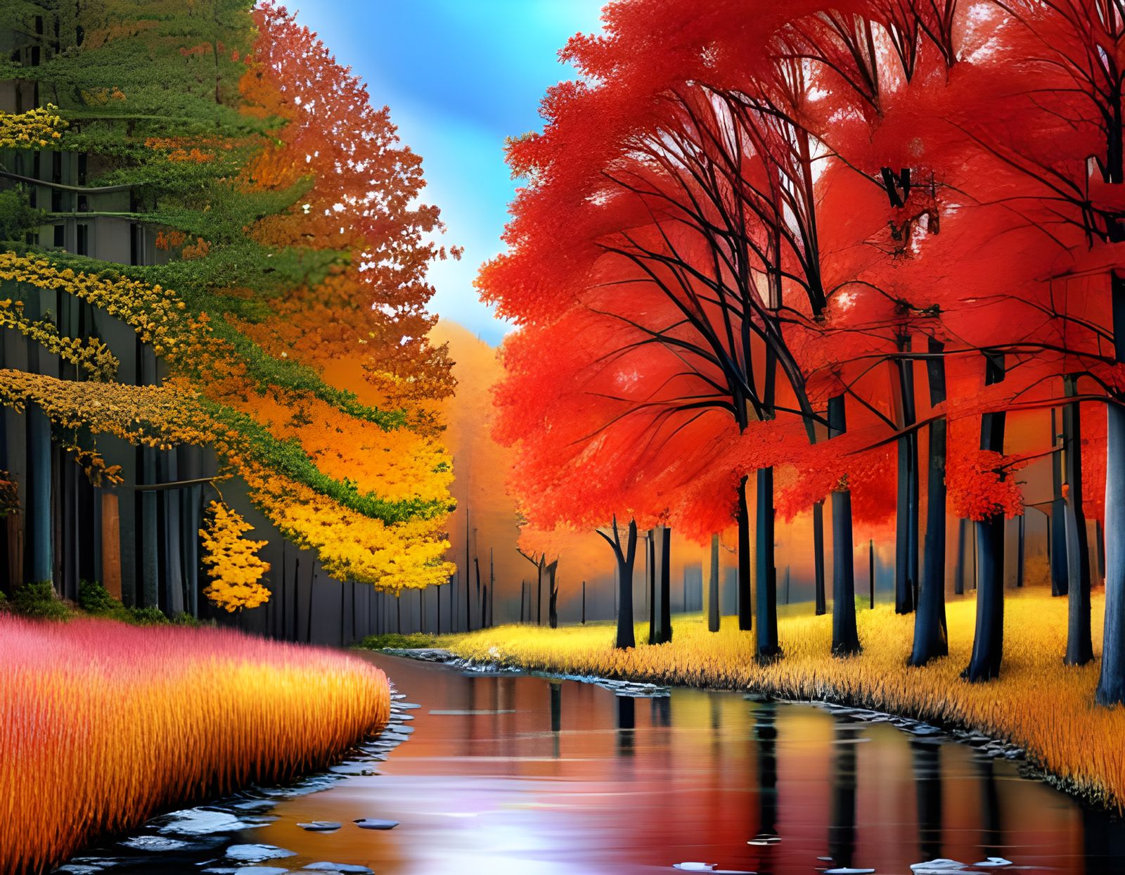 Transitions: Hints of Different Seasons in a Single Frame v1