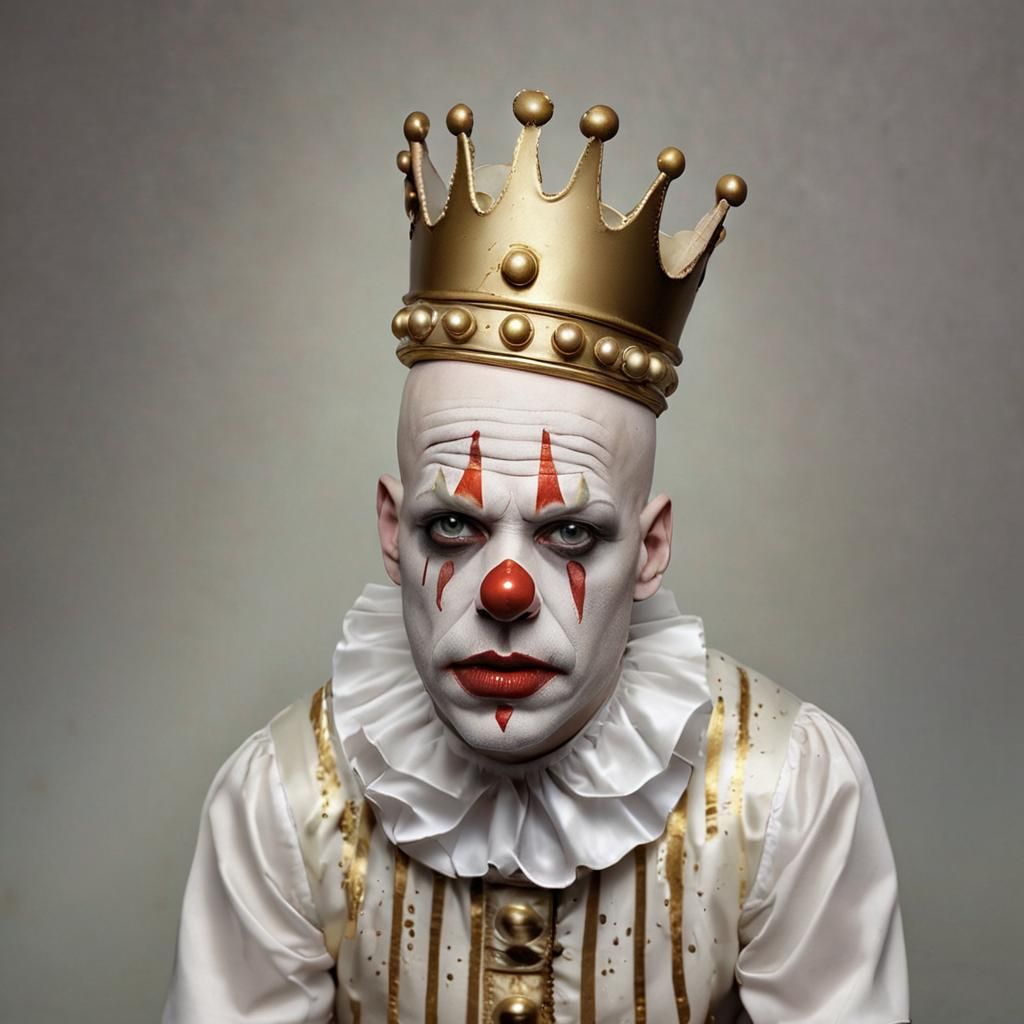 Puddles Pity Party with Gold Crown