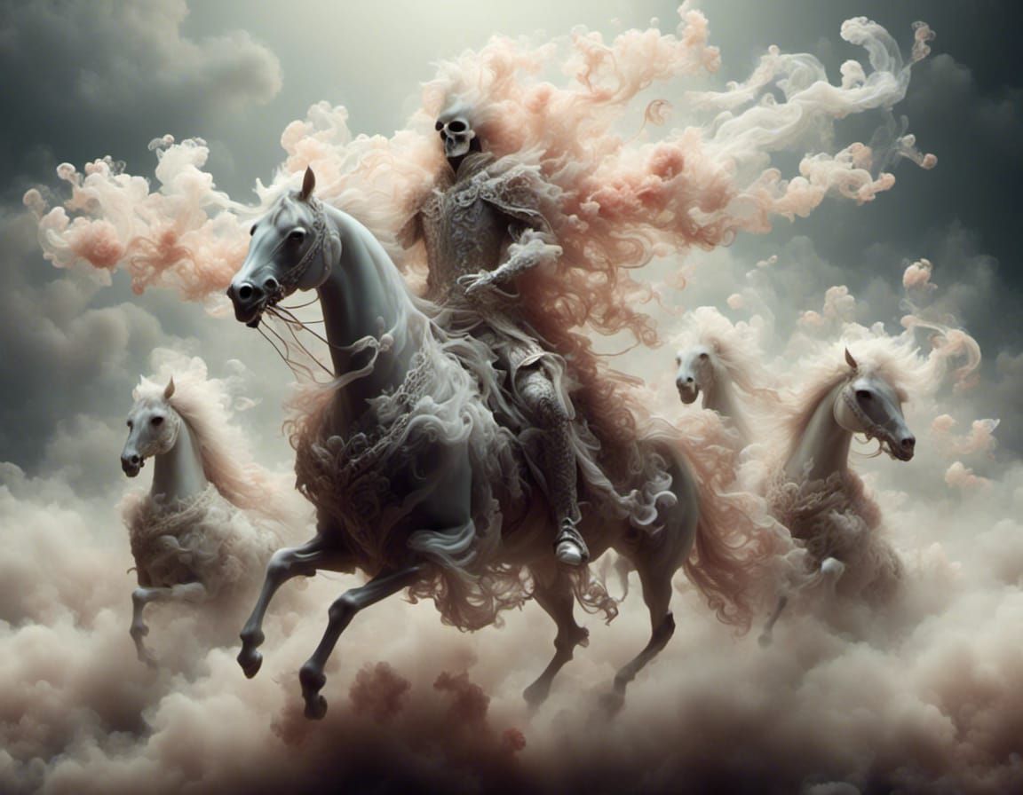 Ethereal Smoke Ghost Rider Army