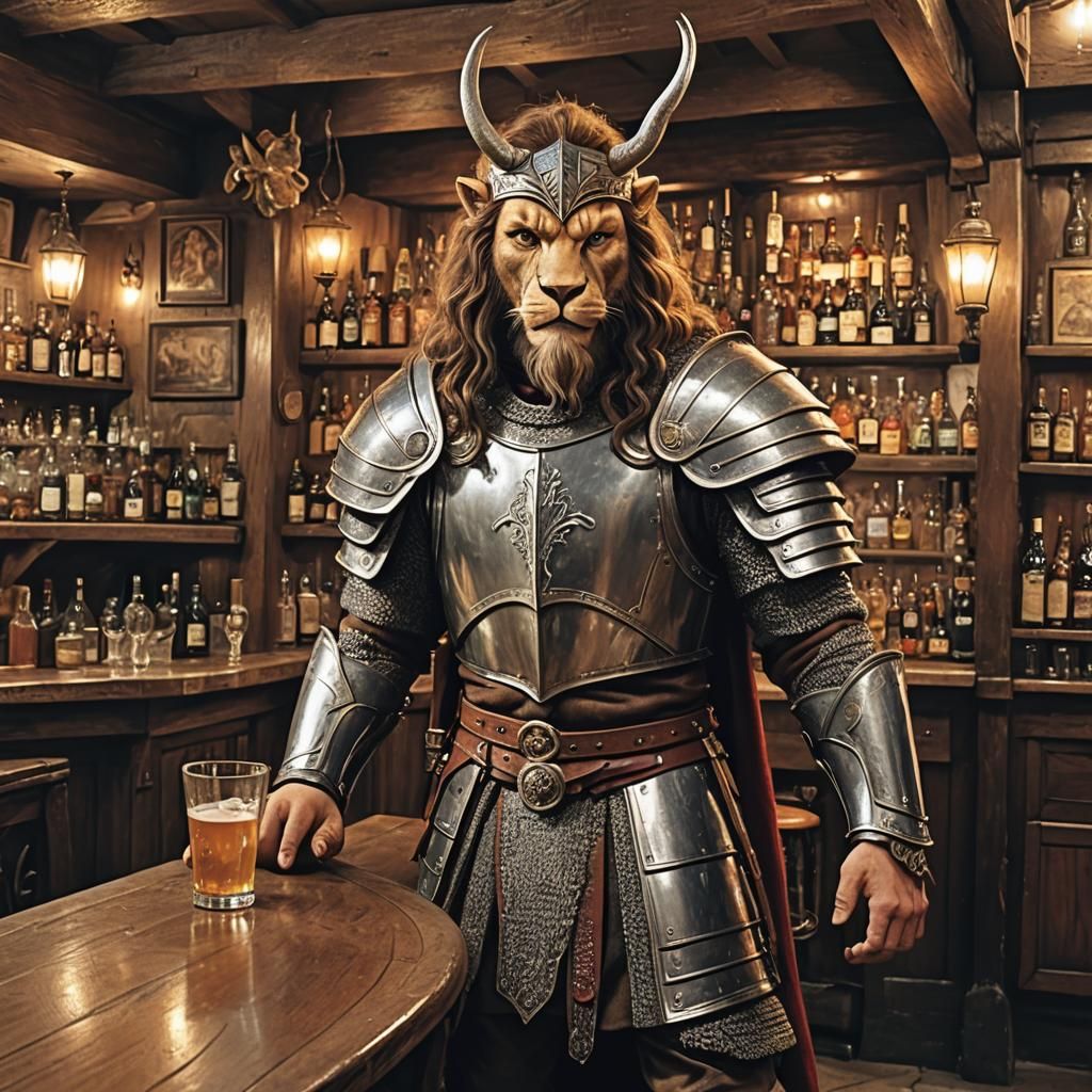 Narnia Warrior Visits Fantasy Tavern