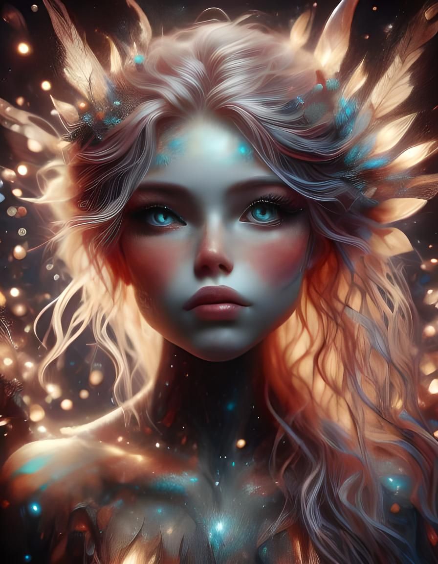 Hyperrealistic Fairy Portrait in 8K Resolution