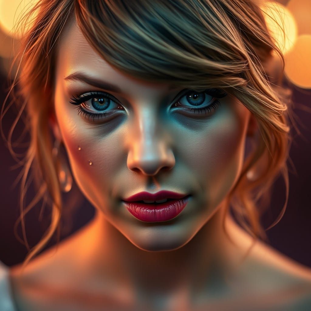 Taylor Swift in Bittersweet Portrait