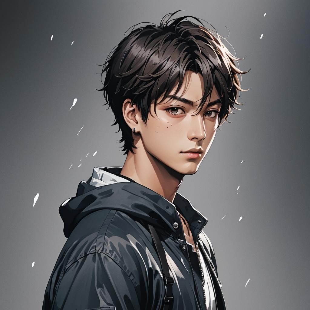 Jungkook Anime Manga Scan by Studio Trigger