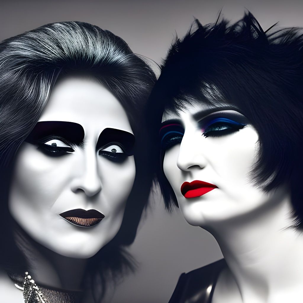 Siouxsie Sioux meets Leigh Lovich