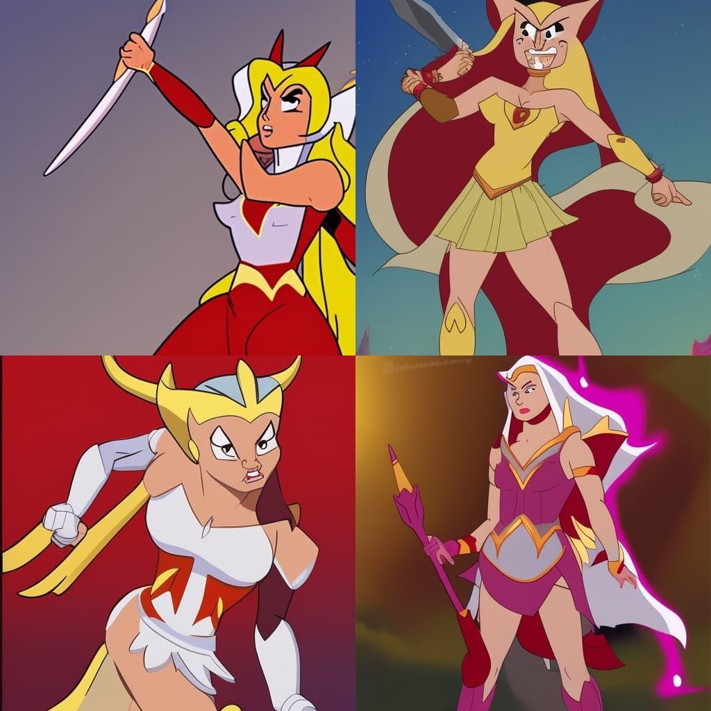 She-Ra AI Generated Image