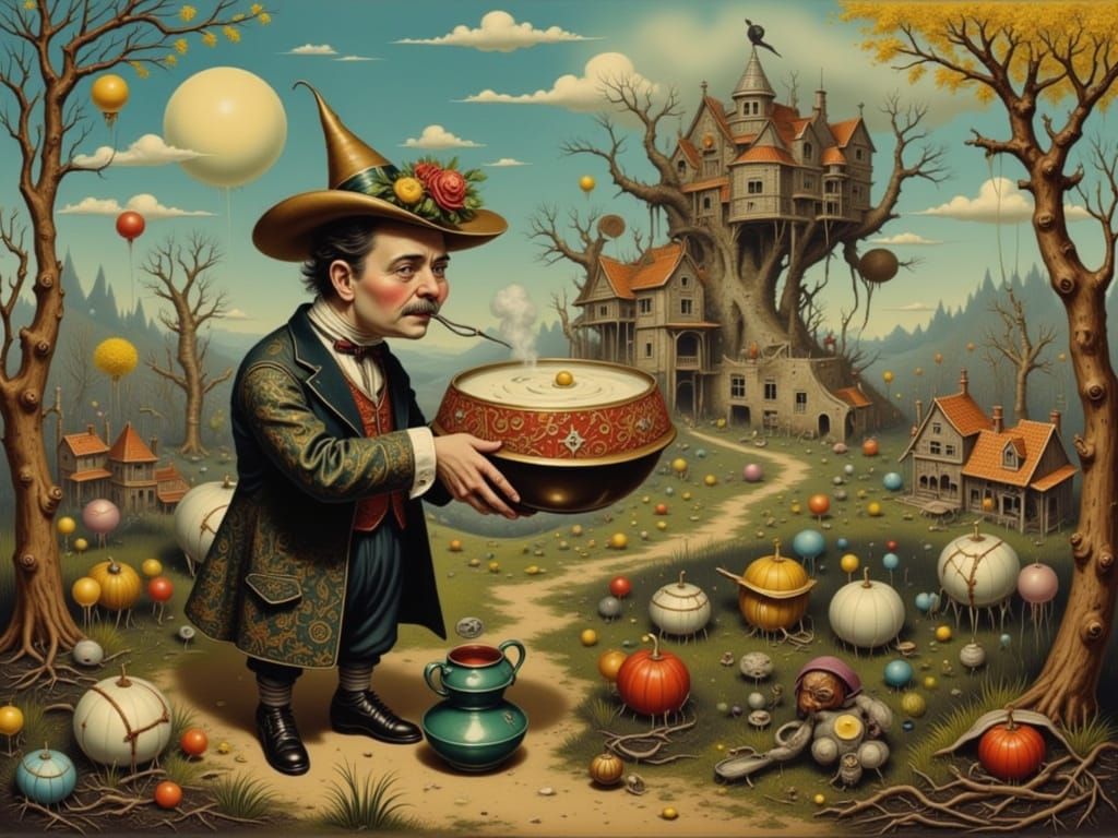 Surreal Visit: Graf Rotz and Melting Landscape