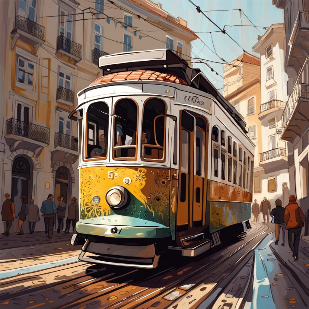 Lisbon, Portugal ~ Trolley