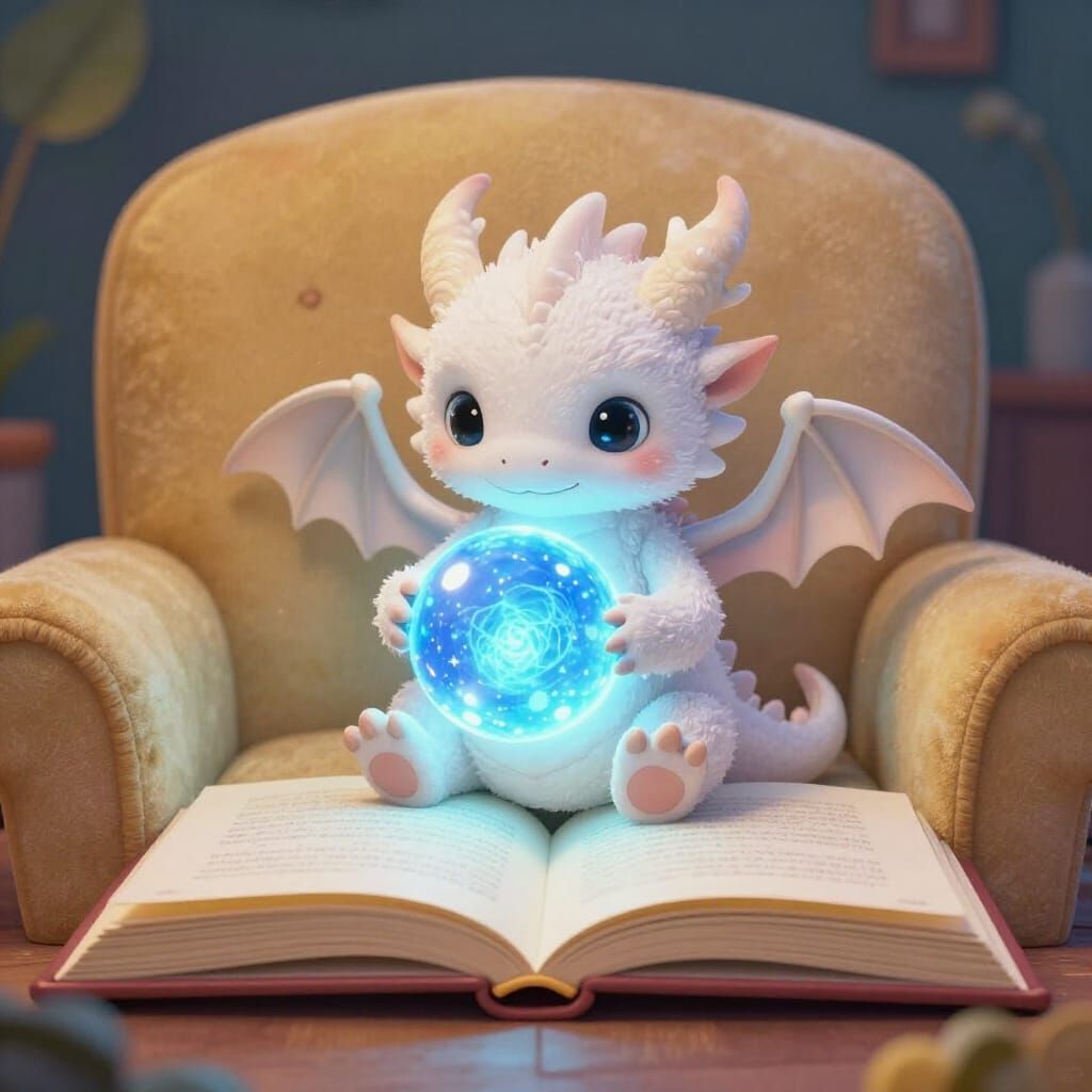 He's got it in his paws so it won't roll off