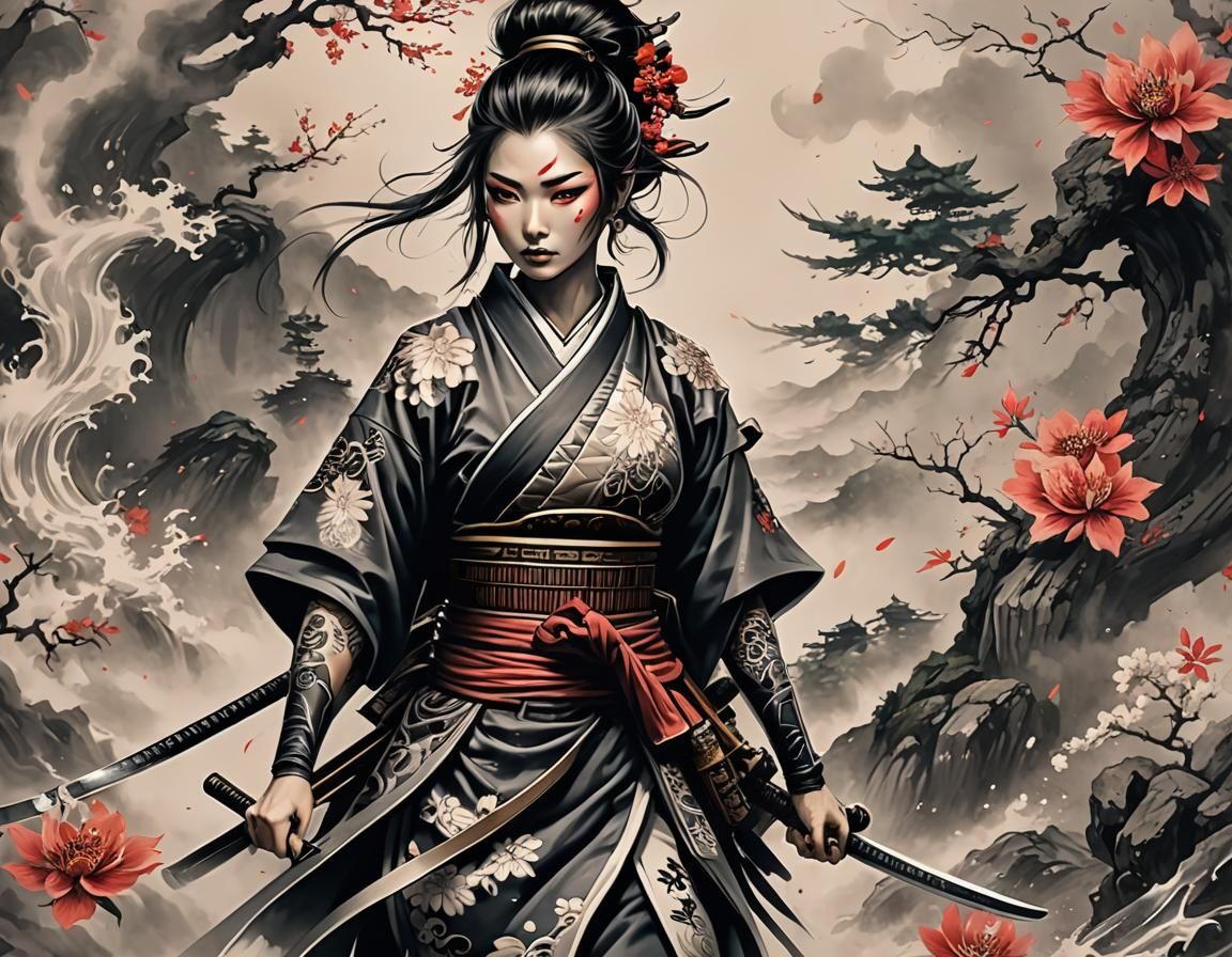YAKUZA SWORD WOMAN