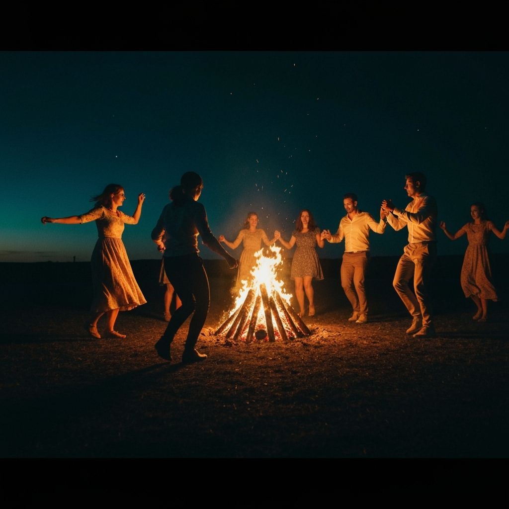 Bonfire Night: A Cathartic Ritual Ascending to Spring
