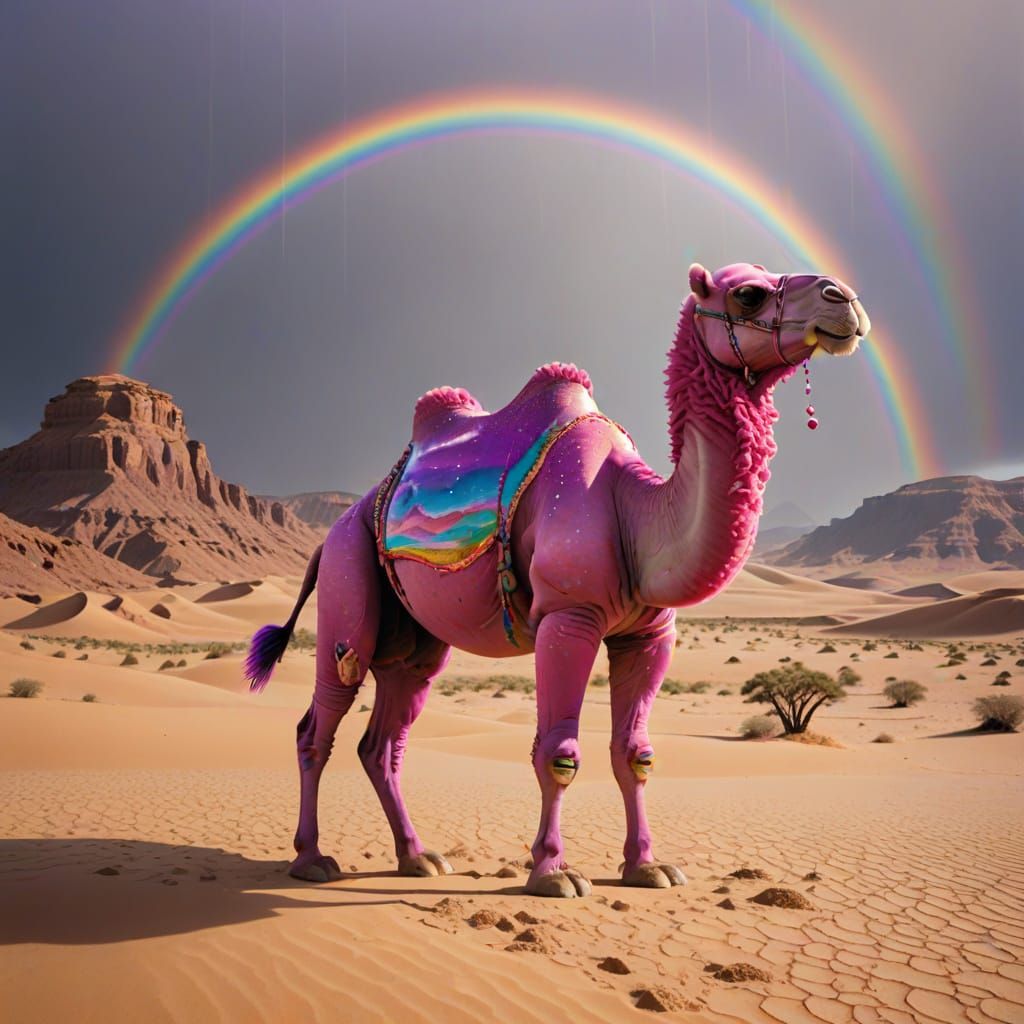 A Pink Camel