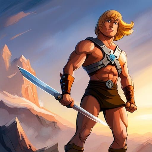 He-Man AI Generated Image
